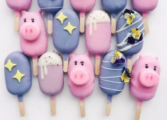 边角料做成的冰棍蛋糕