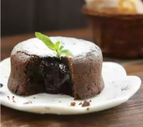 岩浆巧克力，每一口都是满足和幸福