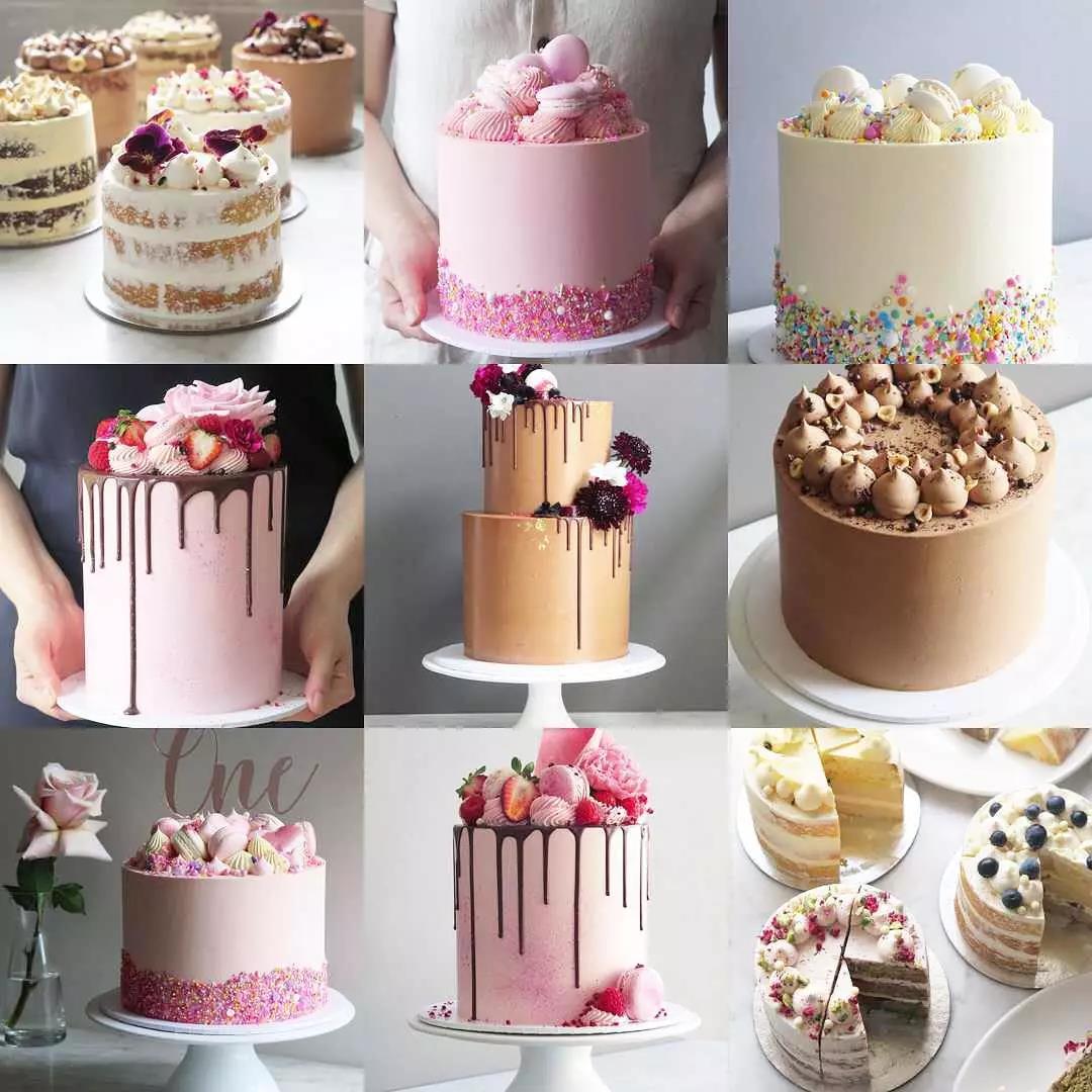 抹面不好？学会老外这些蛋糕造型，好卖程度简